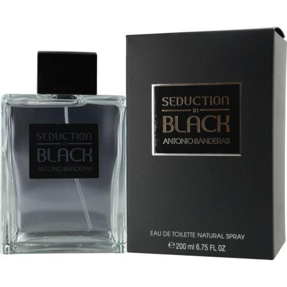 Antonio Banderas Seduction In Black For Men - Edt 50ml