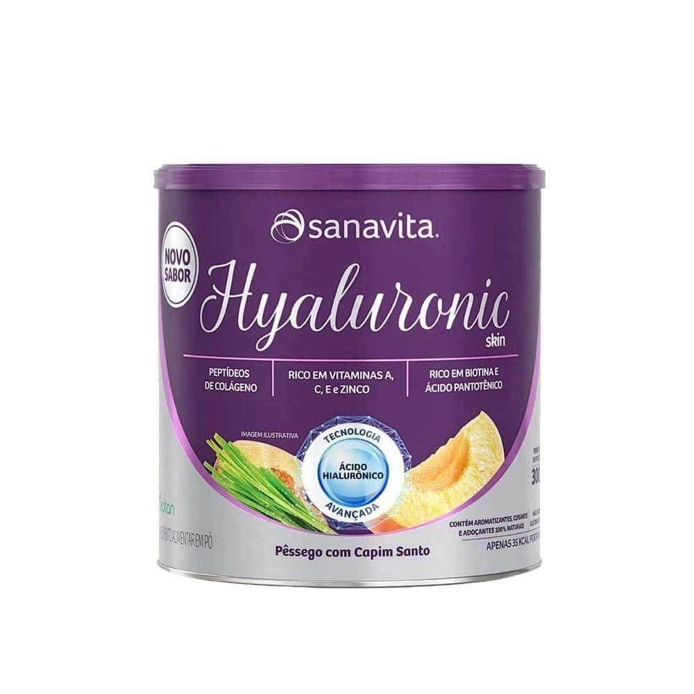 Hyaluronic Skin 300G Hidratação Proteção Para Pele Pêssego