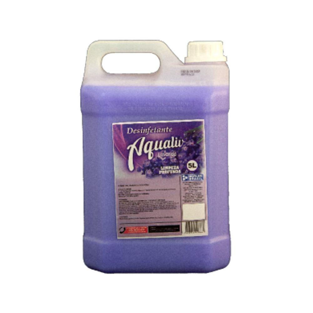 Desinfetante Aqualiv Plus Limpeza Profunda Aroma Lavanda 5l