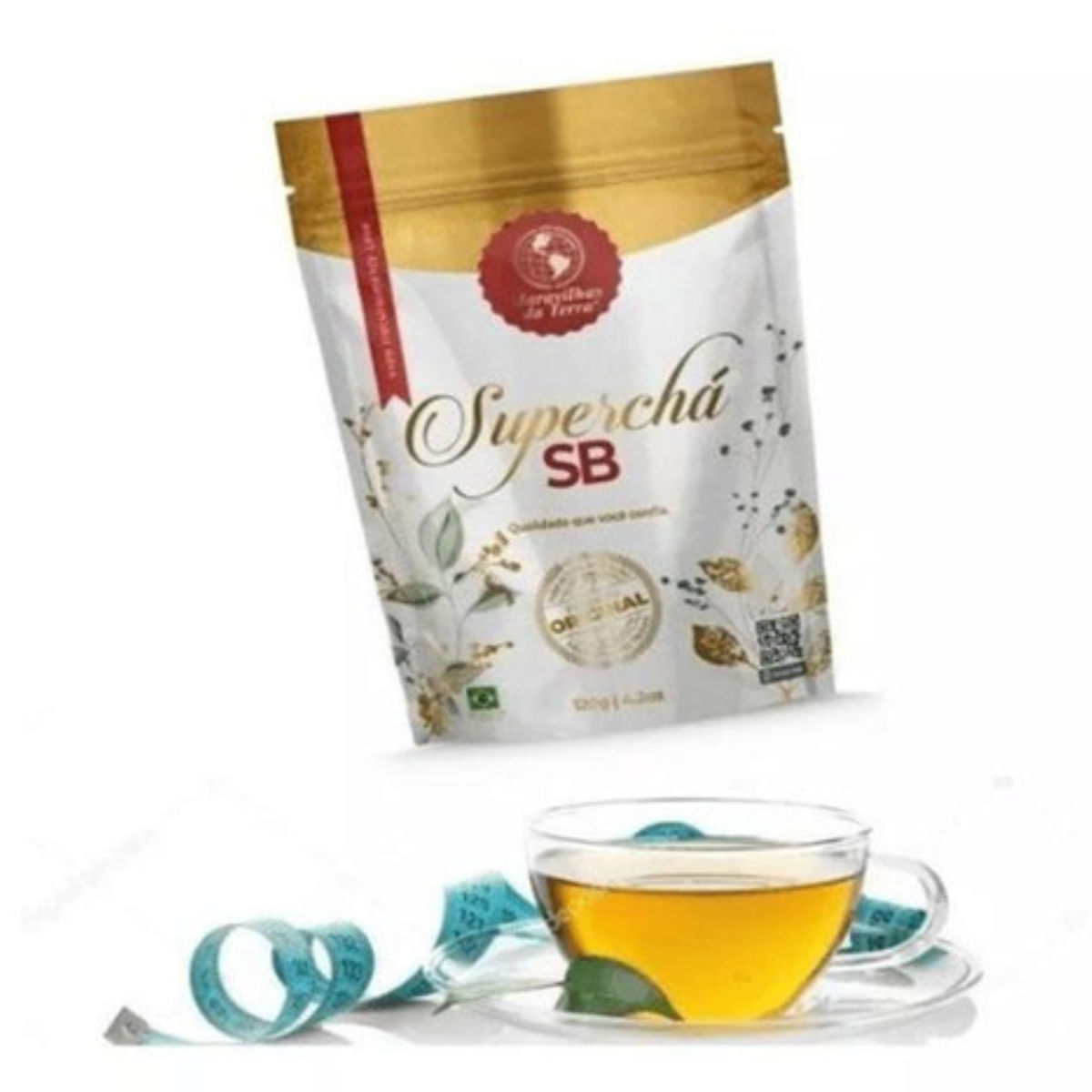 Suplemento Em Chá Maravilhas Da Terra  Super Chá Antioxidantes Super Chá Em Sachê De 120g