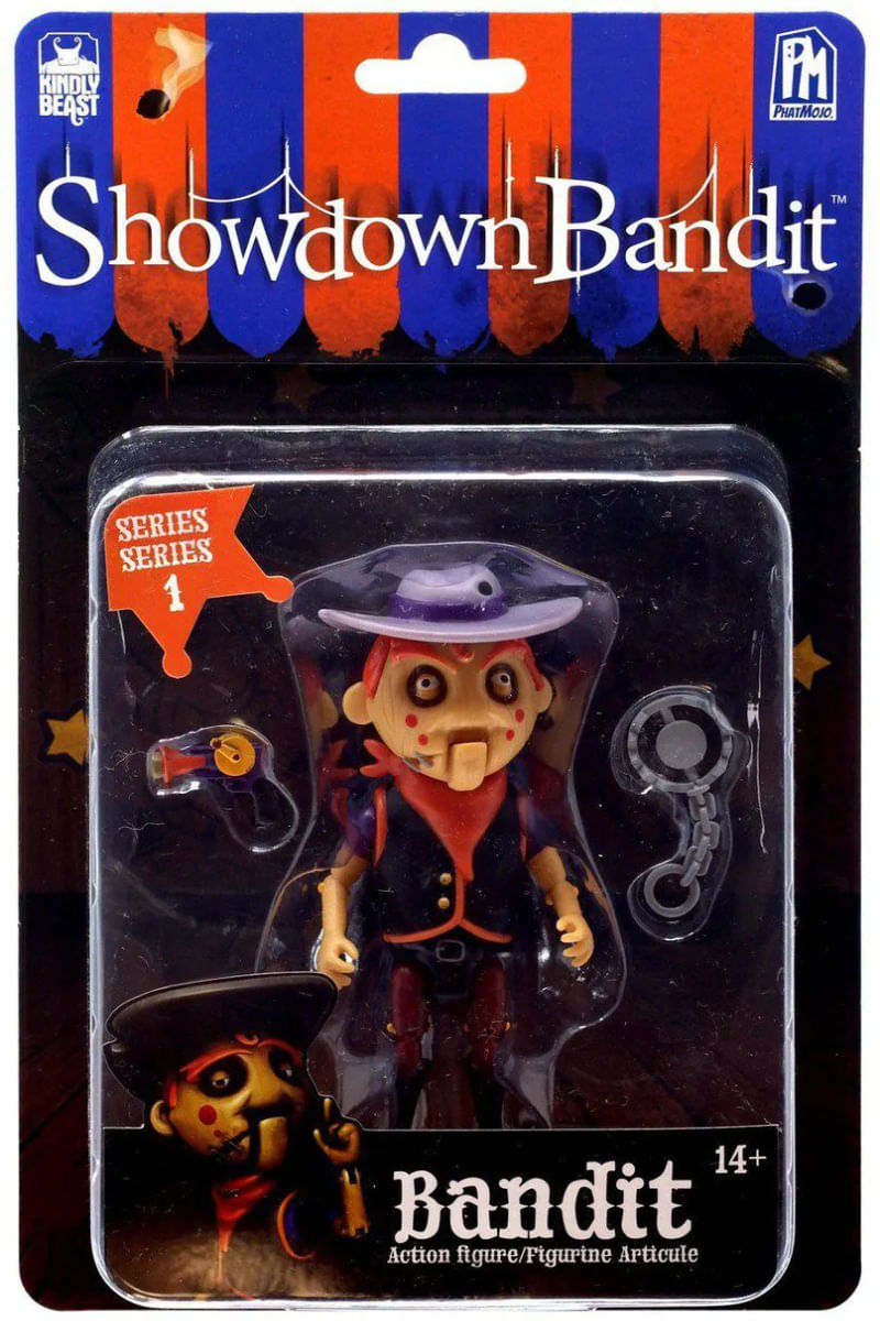 Boneco Showdown Bandit Series 1 com Acessórios