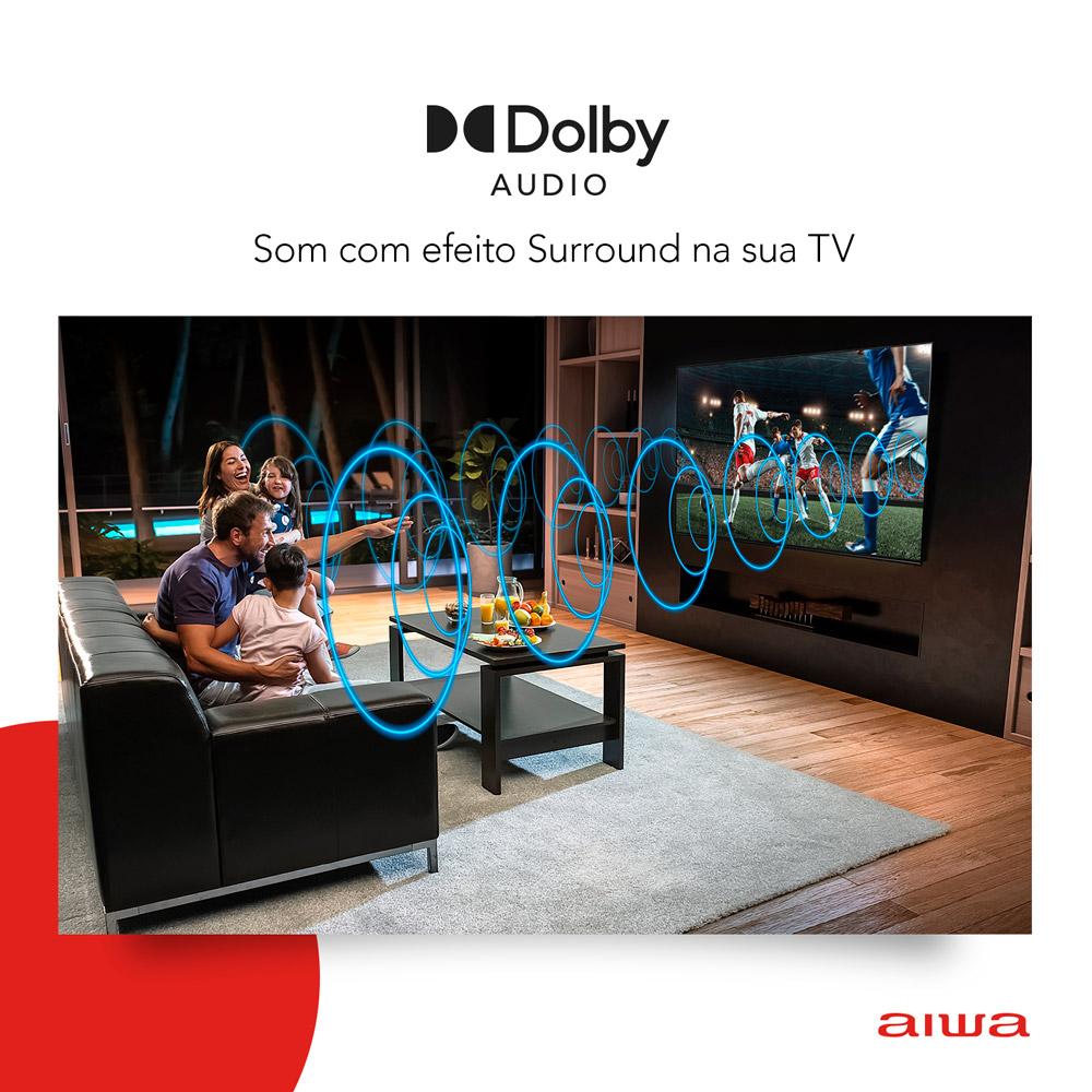Smart Tv Led 32" HD HDMI Bluetooth AWS-TV-32-BL-02-A AIWA