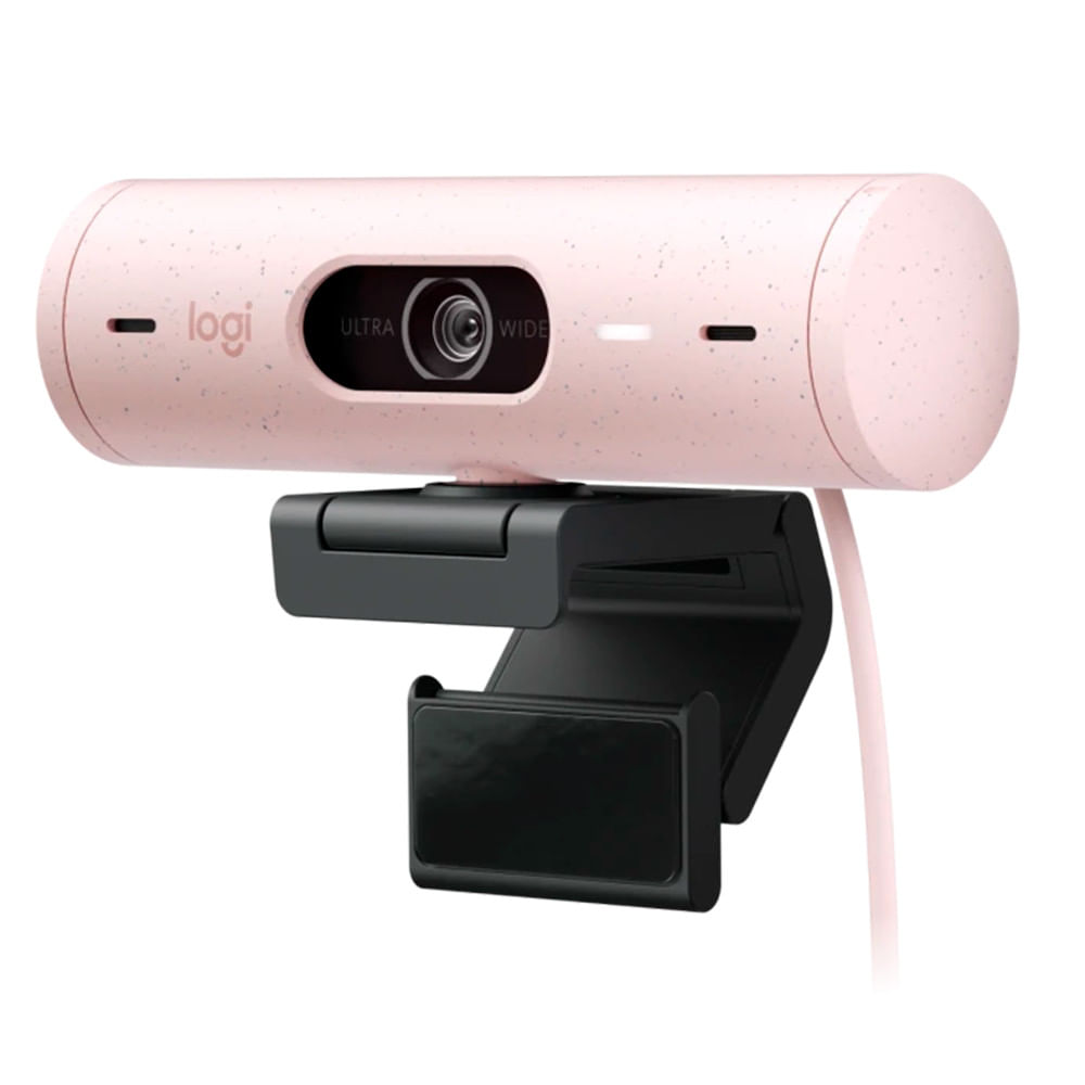 Webcam Logitech Brio 500 Full HD Rosa - 960-001418 Rosa