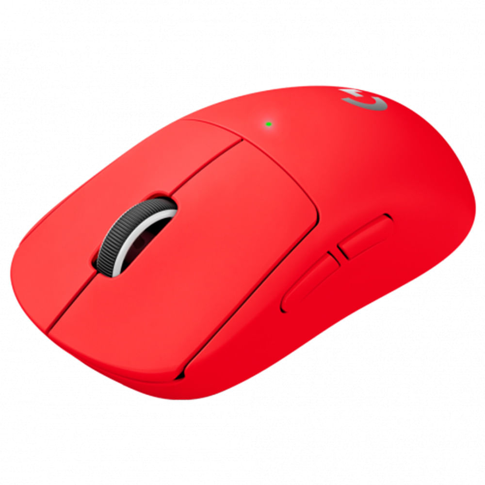 Mouse Gamer Sem Fio Logitech G Pro X Superlight USB Vermelho - 910-006783 Vermelho