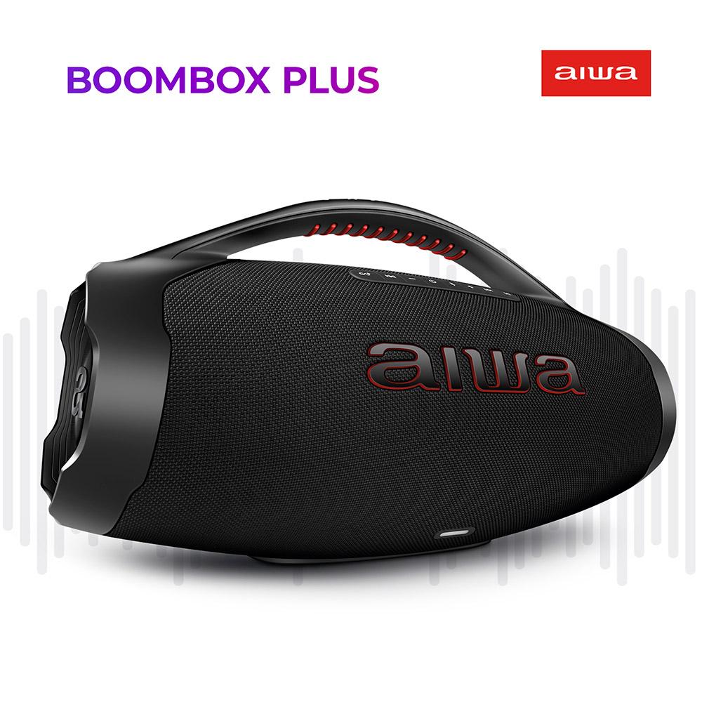 Caixa de Som Bluetooth Boombox AWS-BBS-01B AIWA