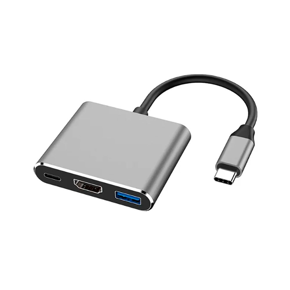Adaptador Conversor Tipo C P/ HDMI - USB 3.0 - AC2862