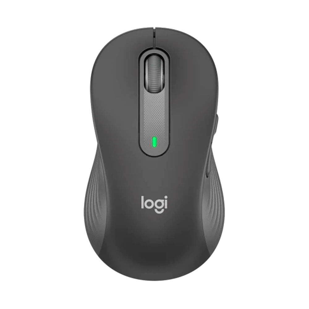 Mouse Sem Fio Logitech Signature M650 L Left Bluetooth Preto 4000 DPI - 910-006234 Preto
