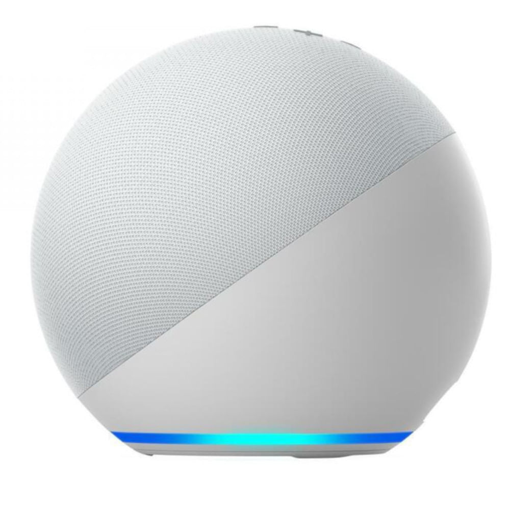 Smart Speaker Amazon com Alexa Echo 4 Geração Branco Branco