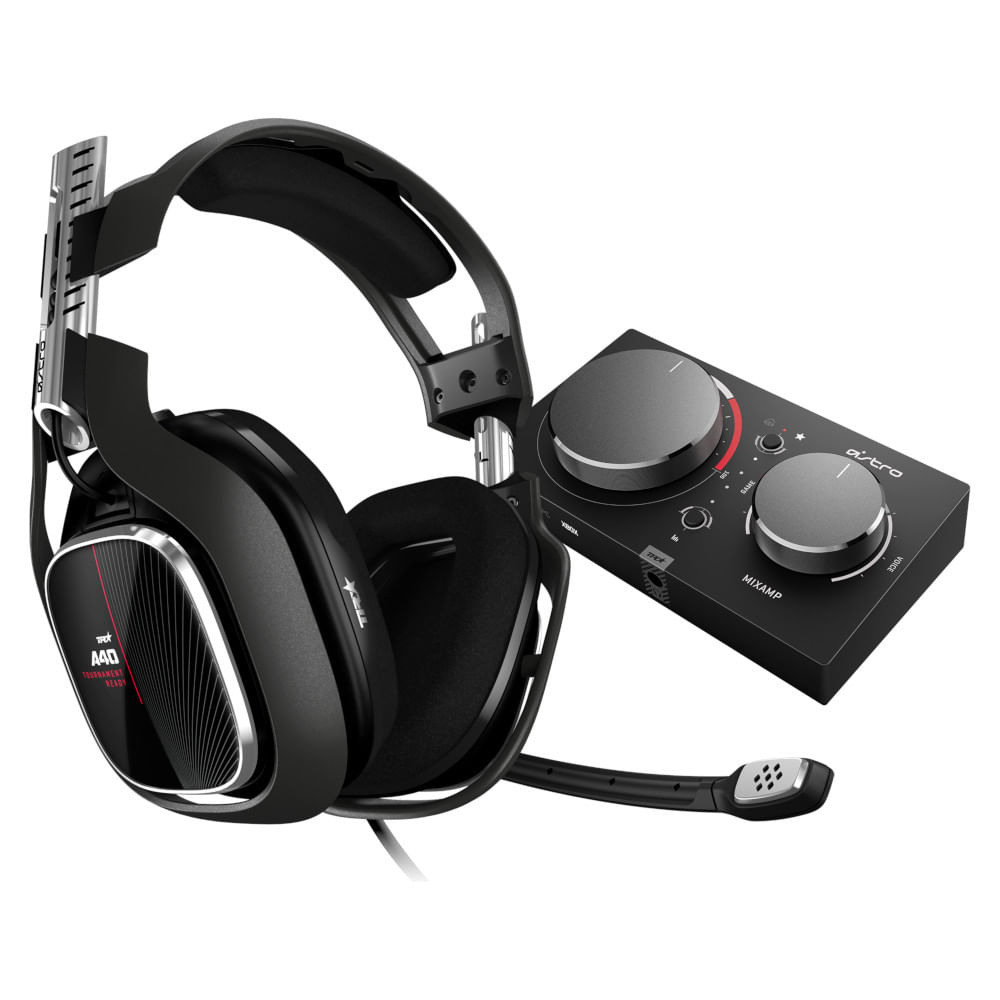 Headset Gamer Astro Gaming A40 TR + Mixamp Pro TR c/ Áudio Dolby XBox One 939-001789 Preto