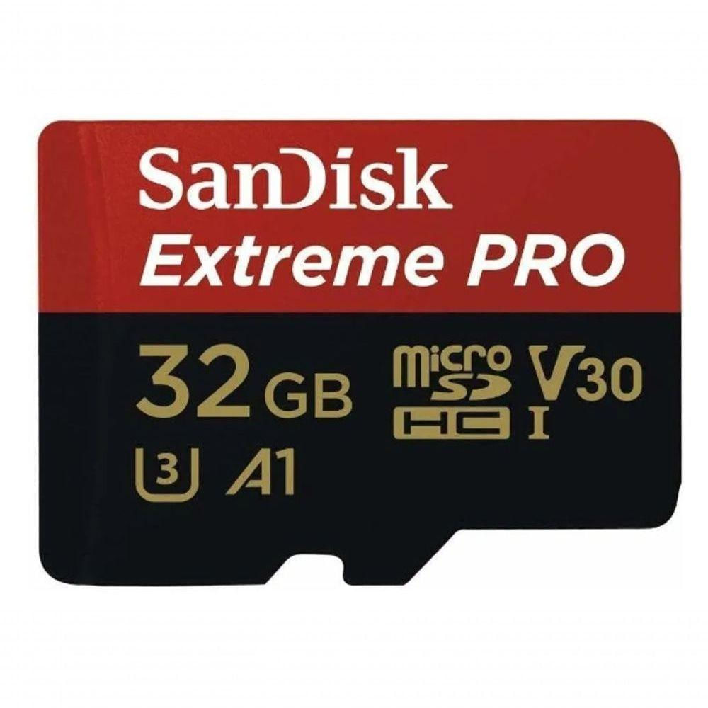Cartão De Memória Sandisk 32gb Micro Sd Extreme Pro 100mb-s