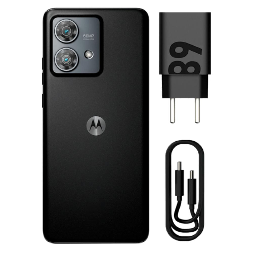 Celular Motorola Moto EDGE 40 Neo 5G 256GB Dua - PAYH0017BR  BLACK Beauty  Quadriband