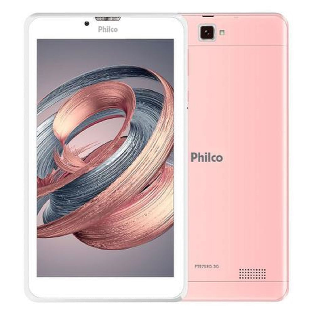 Tablet Philco 7" 3G Rosa PTB7SRG - Bivolt Bivolt
