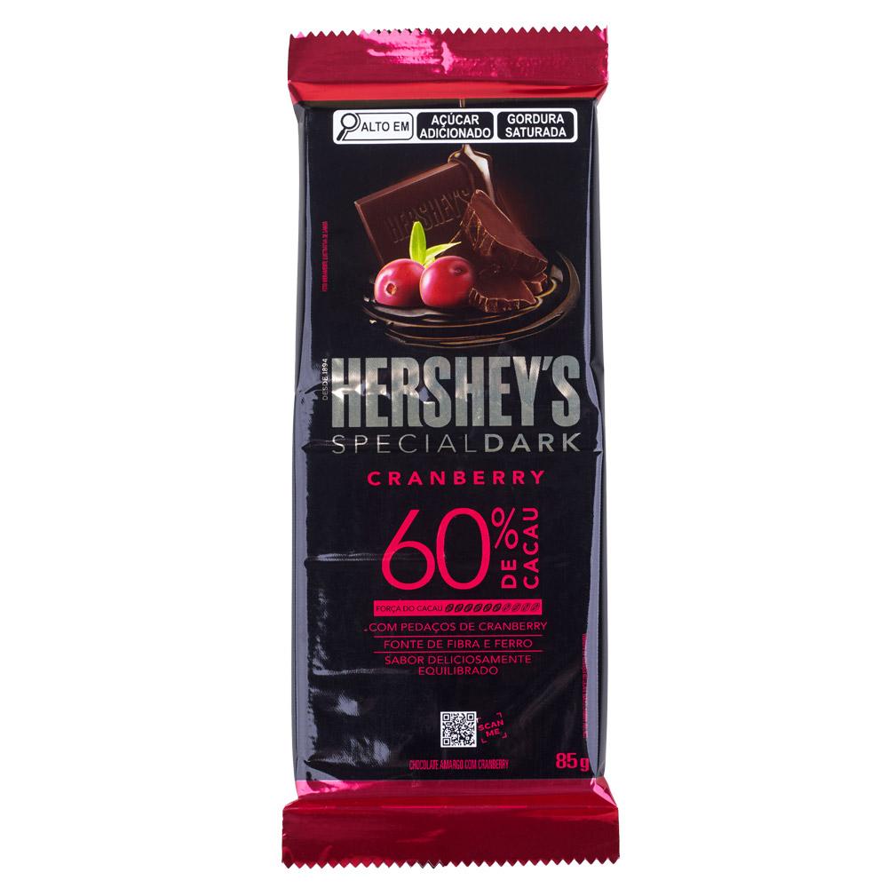 Tablete de Chocolate Special Dark Cranberry Hershey's 85g