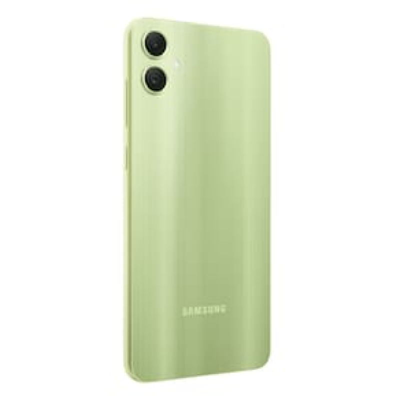 Smartphone Samsung Galaxy A05 Verde 128GB, 4GB RAM, Processador Octa-Core, Bateria de 5000mAh, Tela Infinita de 6.7", Câmera Traseira Dupla, Dual Chip