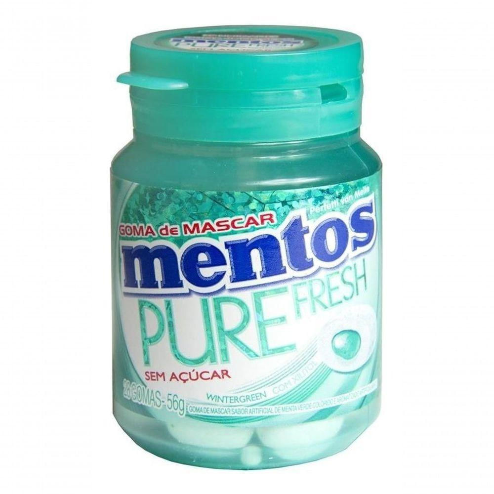 Mentos Pure Fresh Wintergreen Garrafa 6un