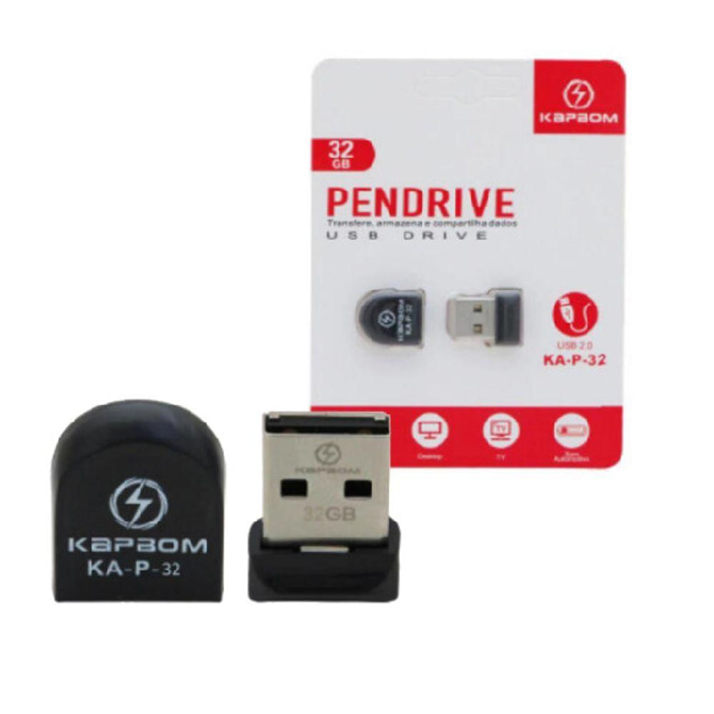 Pen Drive Nano Mini Fit 32gb 2.0