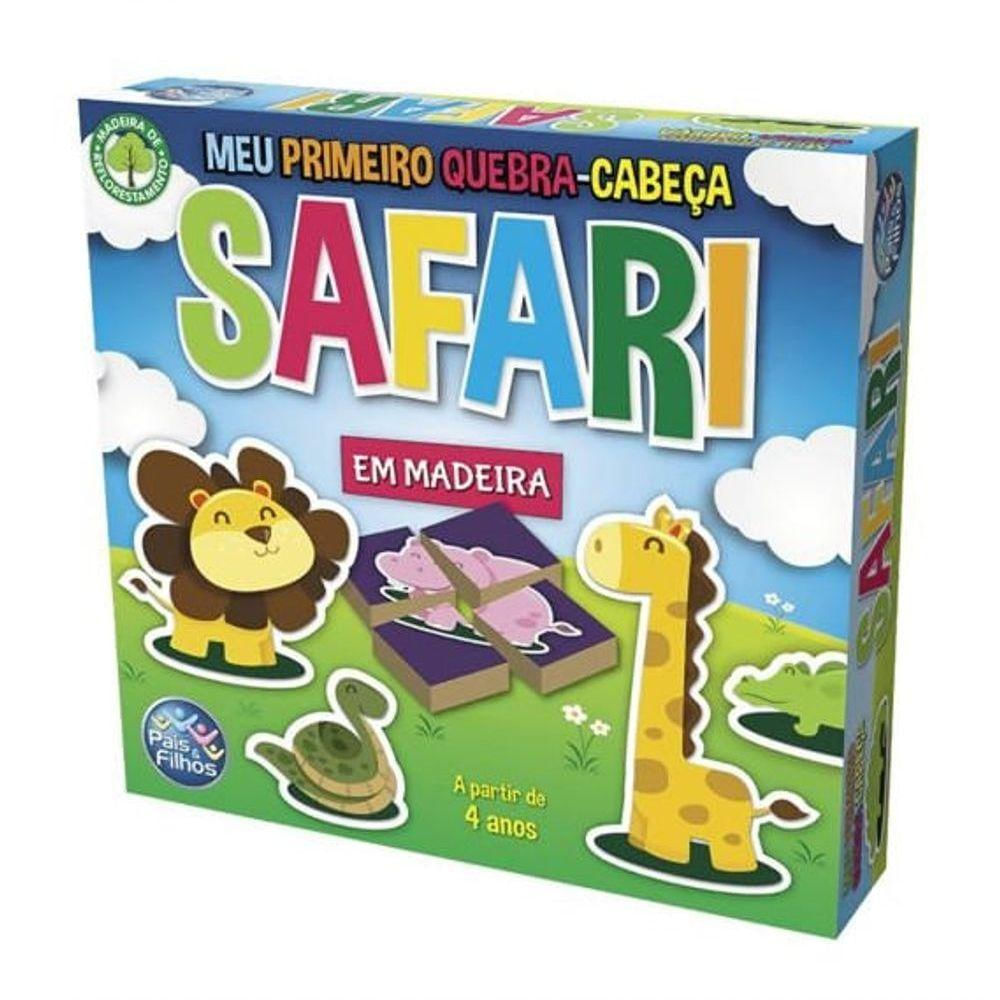 Puzzle Safari - Pais E Filhos
