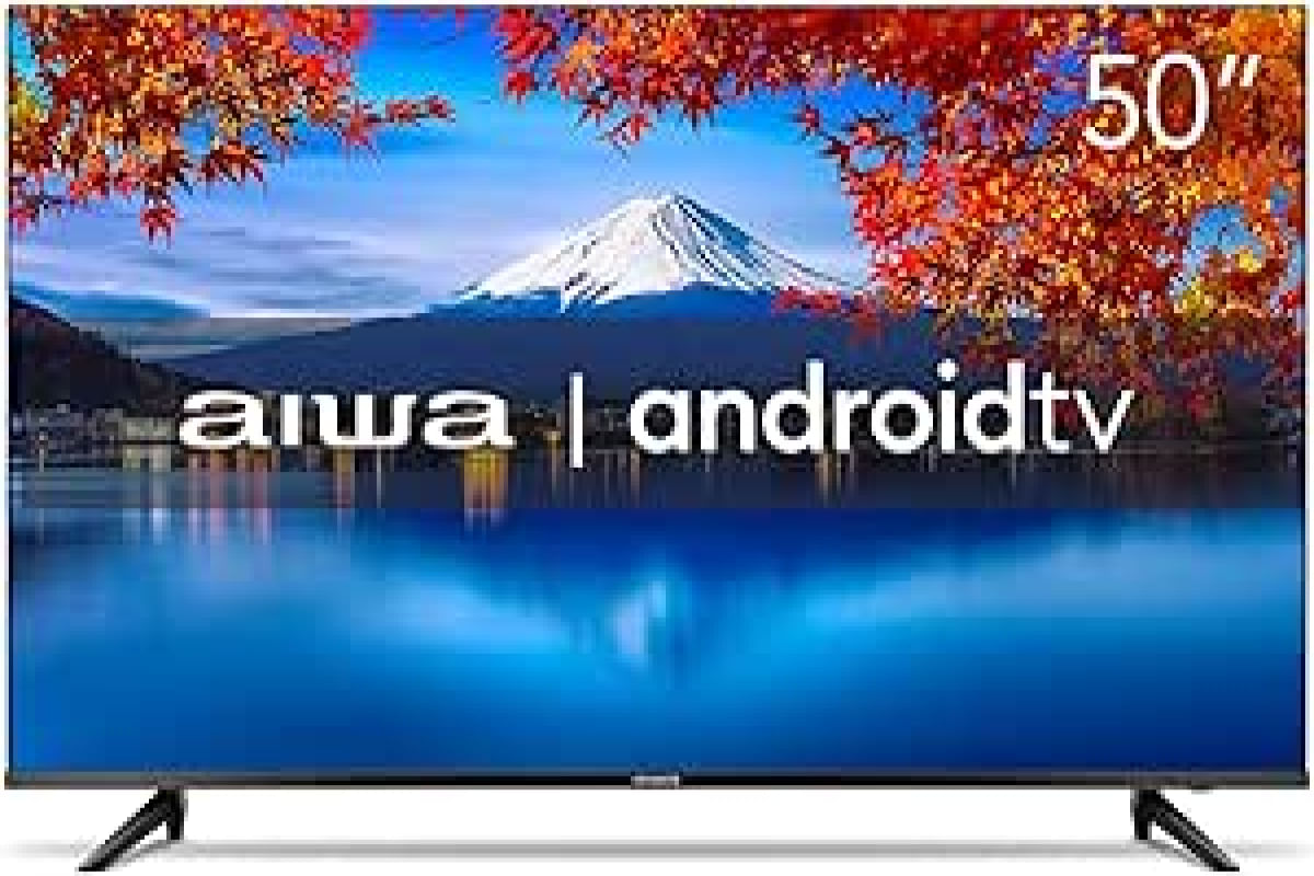 TV Smart 50 AIWA AWS-TV-50-BL-02-A 4K    HDR10 Andr Dolby Audio