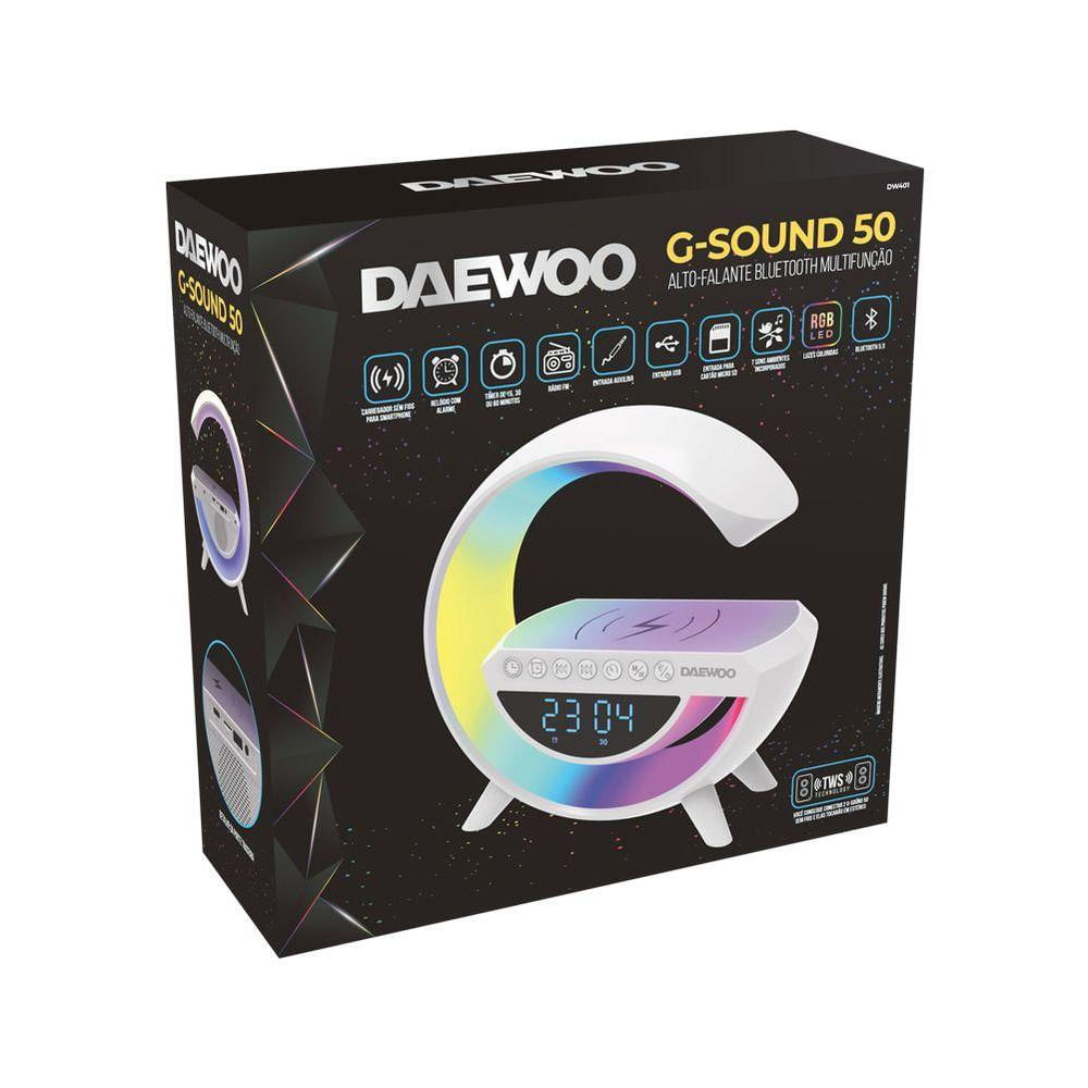 Caixa De Som Bluetooth Portátil G-sound50 Dw401 Daewoo