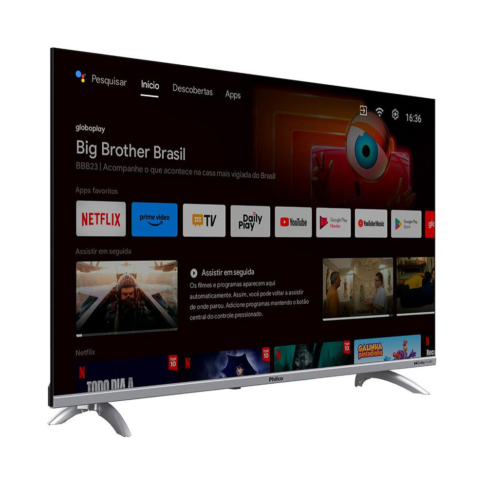 Smart TV LED 43" Full HD Philco Android TV PTV43E3AAGSSBLF
