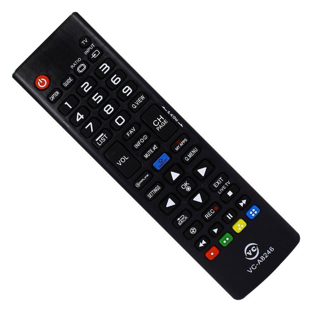 Controle Remoto Compatível Tv Lcd Lg 50lb5600 Le-7743