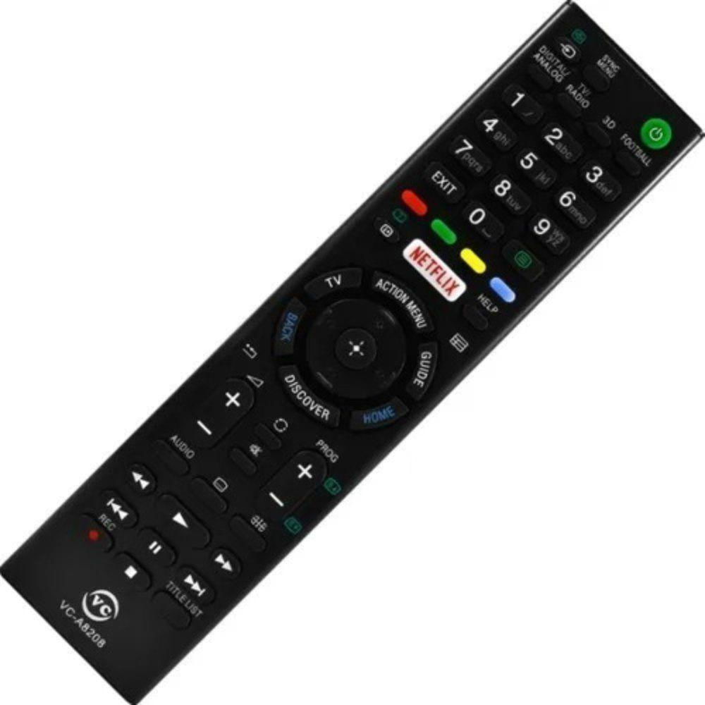Controle Remoto Compatível Com Tv Led Sony Smart Vc-8208