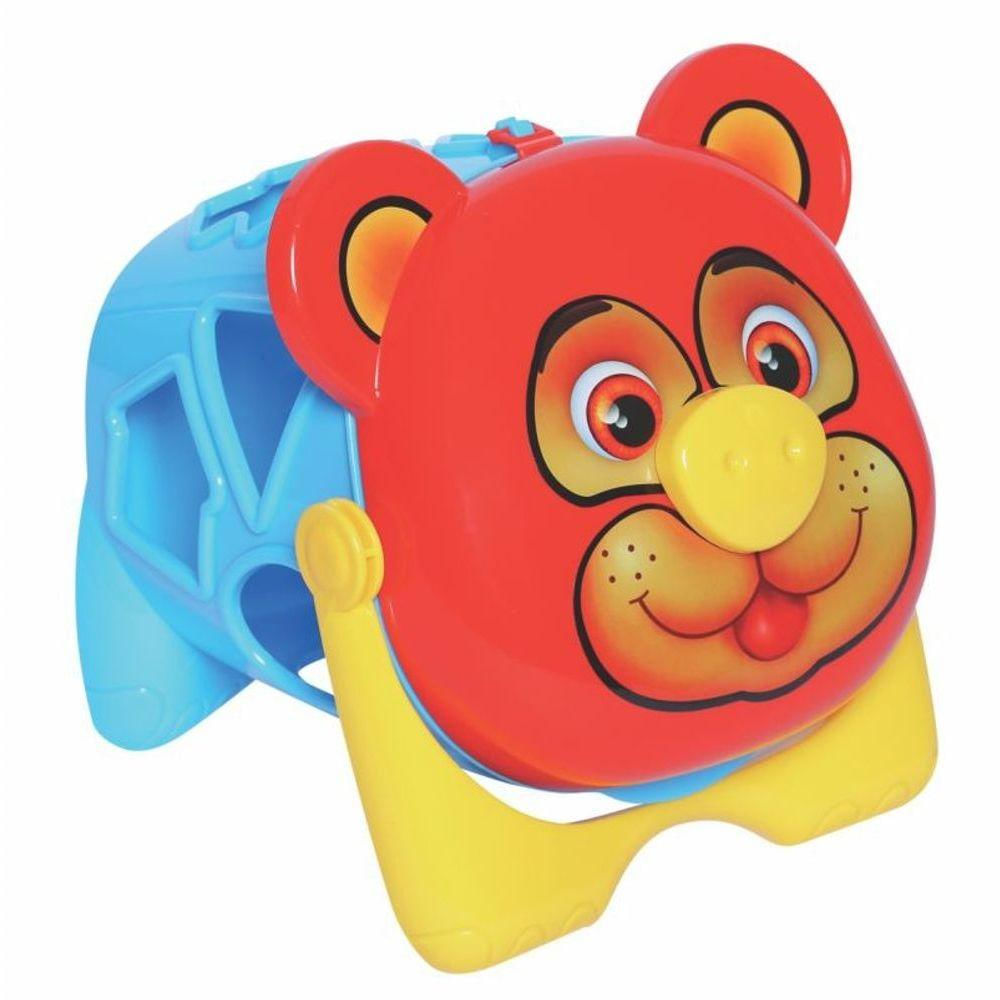 Brinquedo Didático Urso Tomy - Mercotoys Cor: Azul