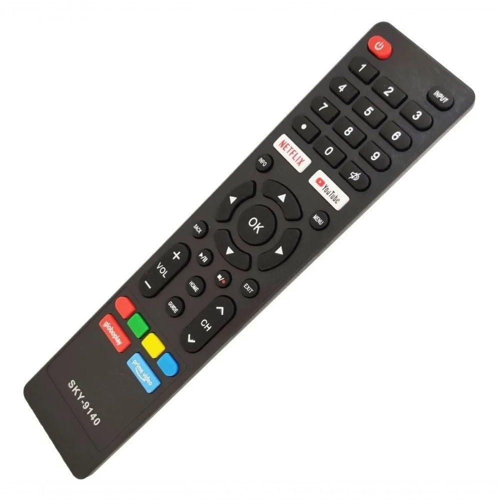 Controle Remoto Para Tv Multilaser Smart Tl020 Tl024 42 E 43