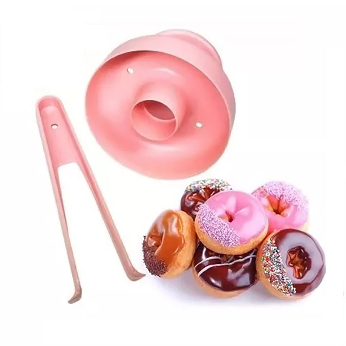 Modelador Cortador de Donuts Molde Rosquinhas Decor-útil