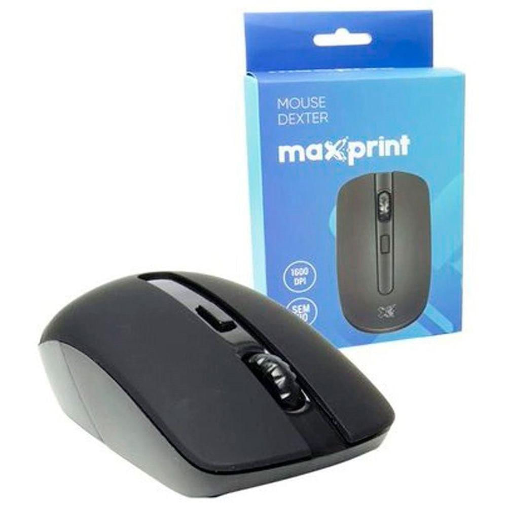 Mouse Dexter Bluetooth 1600 Dpi Preto