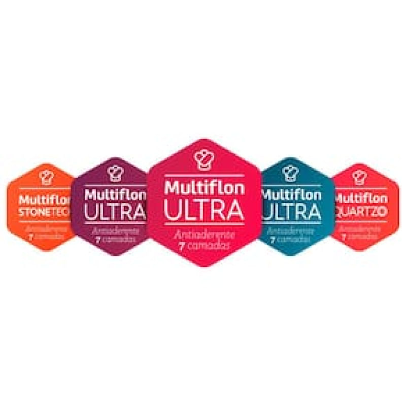 Tapioqueira Multiflon Gourmet Antiaderente Ultra 7 - Preta