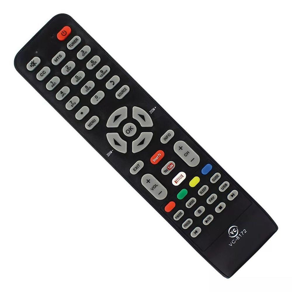 Controle Remoto Compatível Com Tv Semp Tcl Vc-8172