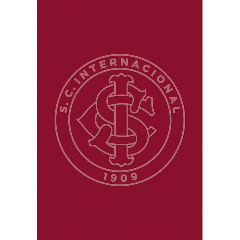 Toalha Social Buettner Jacquard Veludo Futebol Internacional 33cmx50cm Vermelho Scarlet