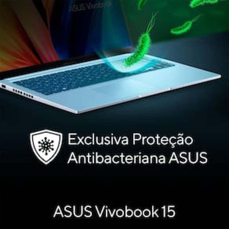 Notebook Asus Vivobook 15 Intel Core i5 8GB 256GB SSD Tela NanoEdge 15,6" e Windows 11 Home X1502ZA-EJ1761