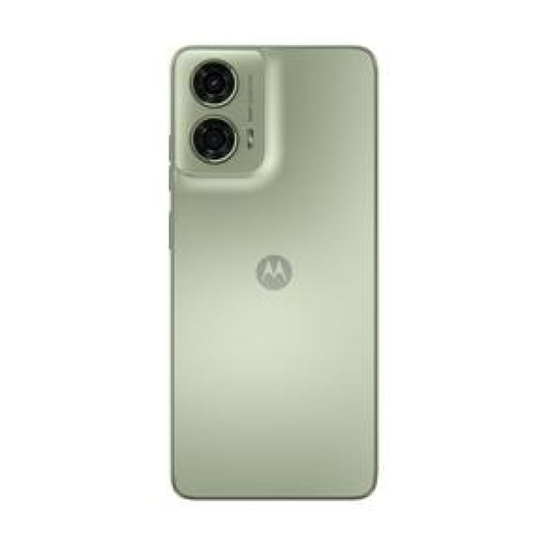 Smartphone Motorola Moto G24 Verde 128GB, 4GB RAM, Tela de 6.6", Câmera Traseira Dupla, Áudio Dolby Atmos, Android 14 e Processador Octa-core