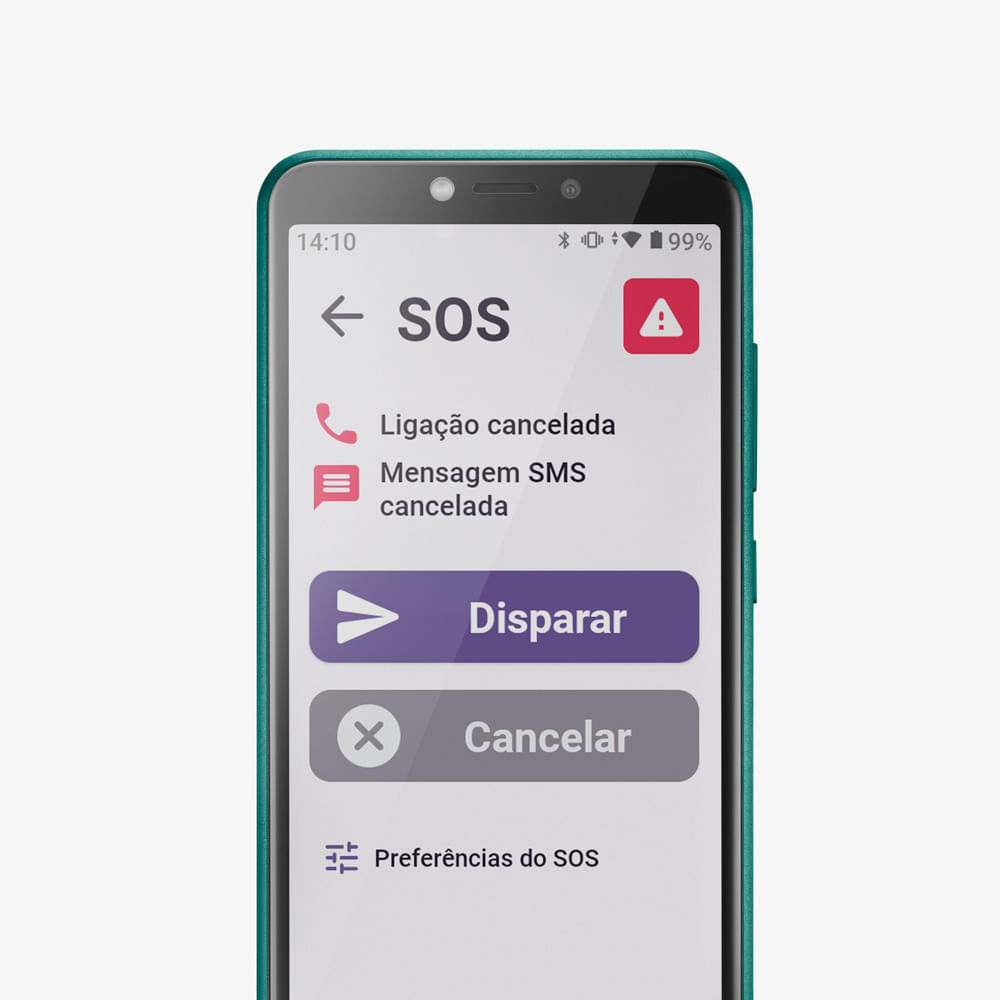 Smartphone Obasmart Conecta 4G Verde - OB027 OB027