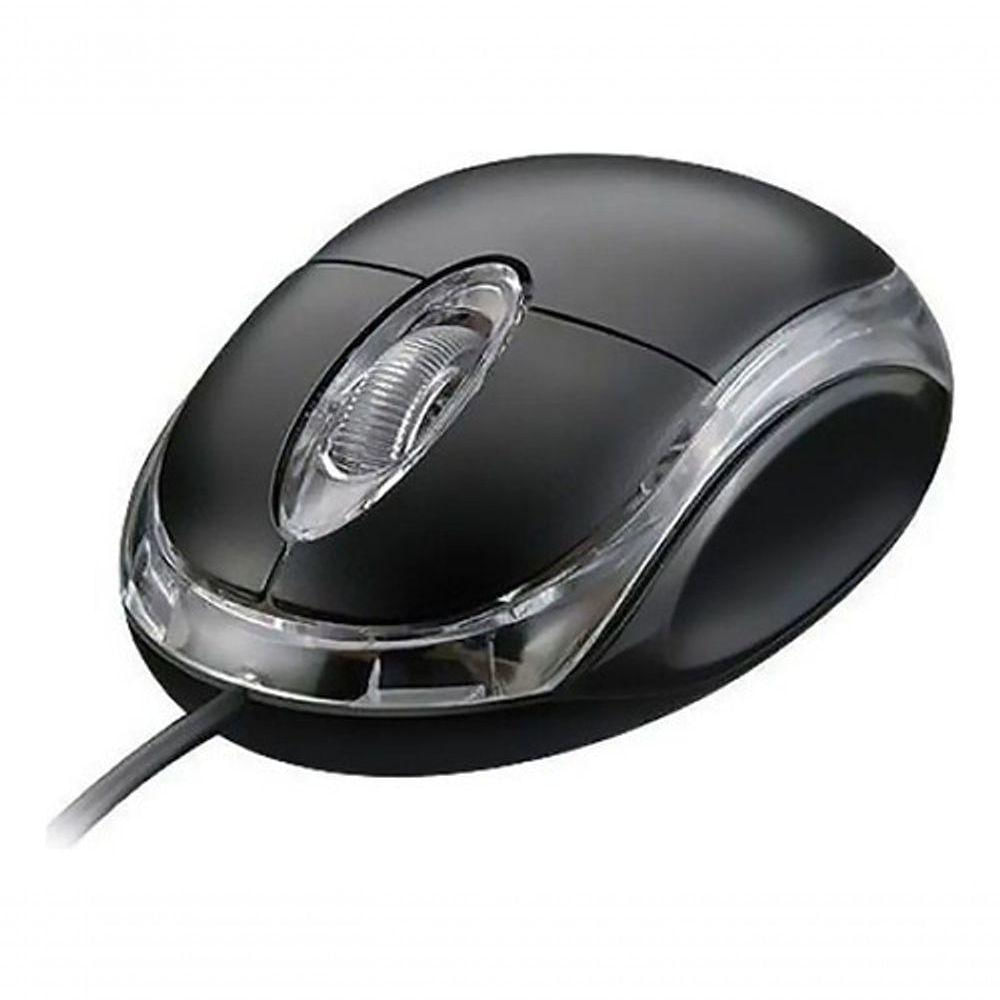 Mouse Usb óptico Luminoso Com Led 1000dpi - Design Ergonômico E Resposta Rápida