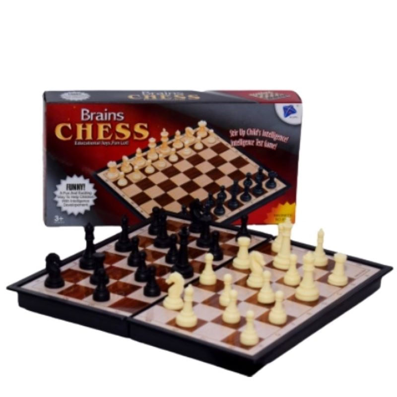 Jogo de Xadrez Dobrável Importado Brain Chess