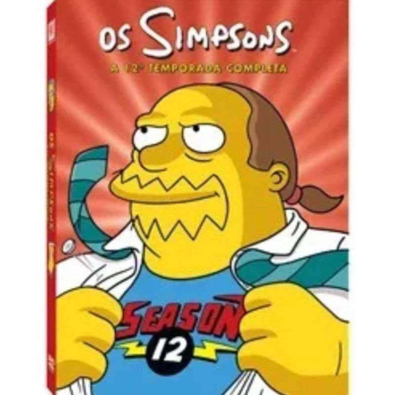 DVD Box Os Simpsons 12ª Temporada Completa