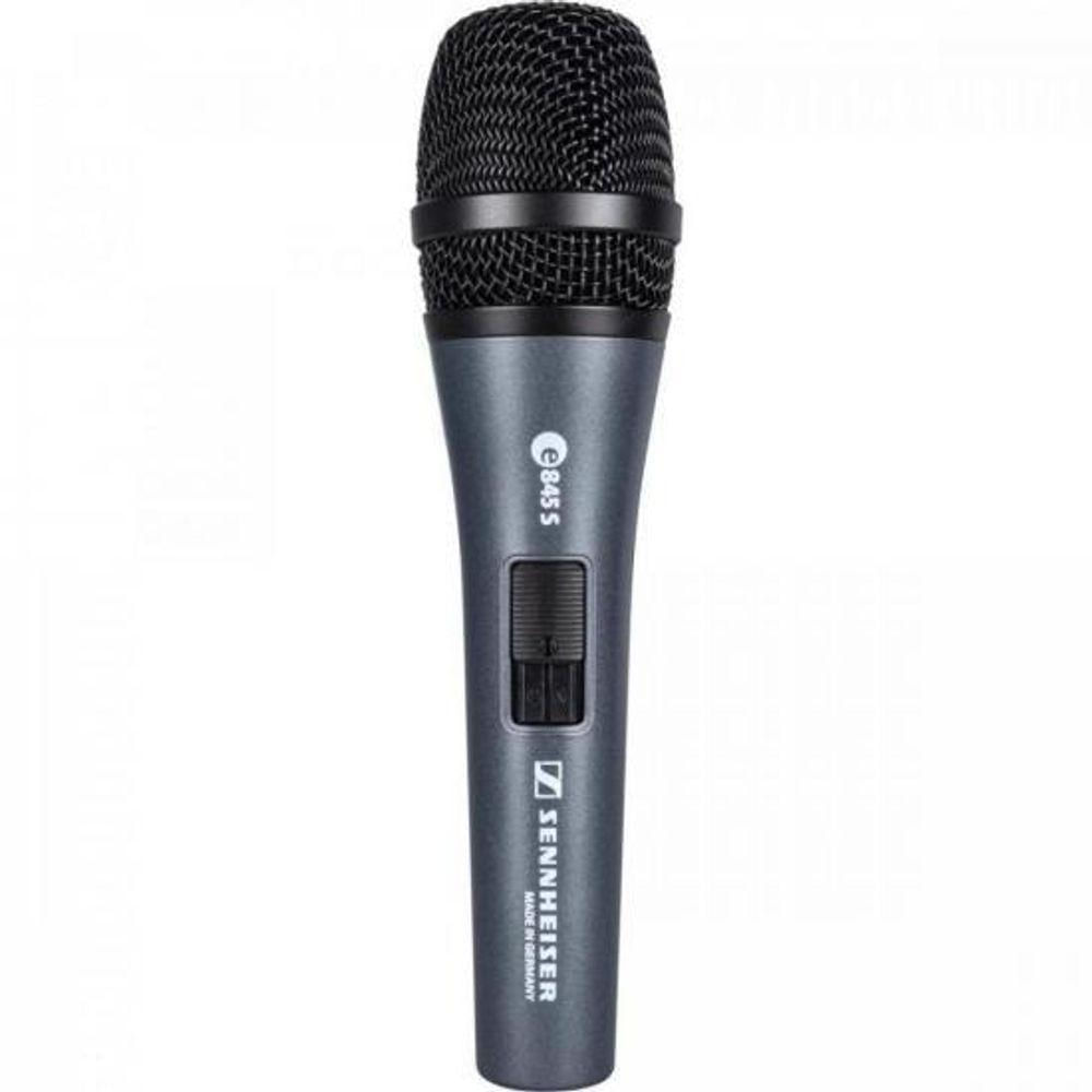 Microfone Sennheiser E845-s Dinâmico Supercardióide [f002]