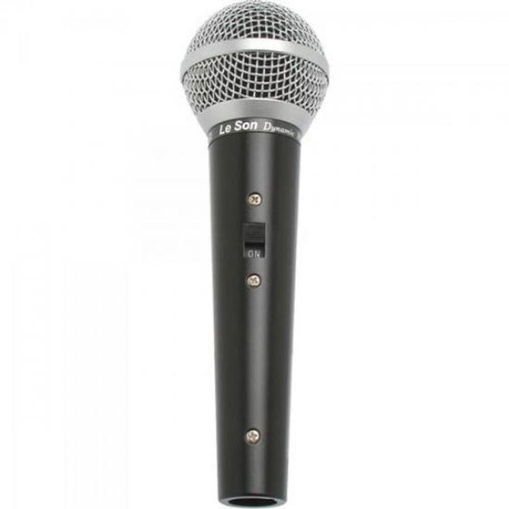 Microfone Profissional Leson Sm50 Vk Com Fio Cardióide [f002]