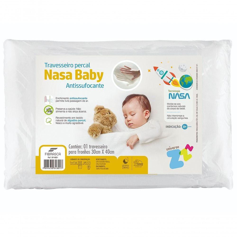 Travesseiro Nasa Baby Antissufocante