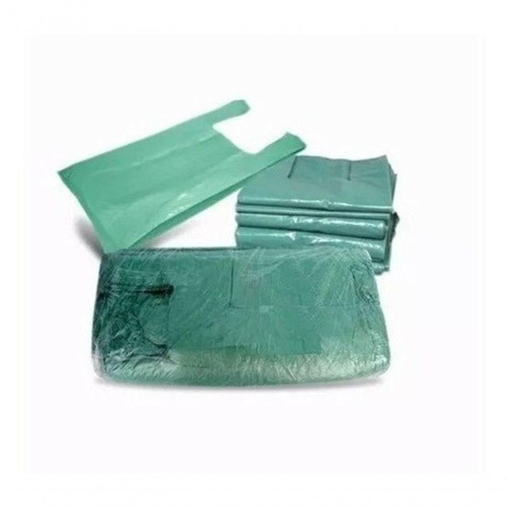 Sacola Plastica Reciclada Reforçada Kit 10 Kg 70x90