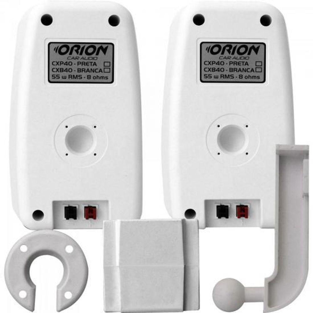 Caixa De Som Ambiente Orion Cxb40 4" 55w 8 Ohms Branca - Par - 2 [f002]