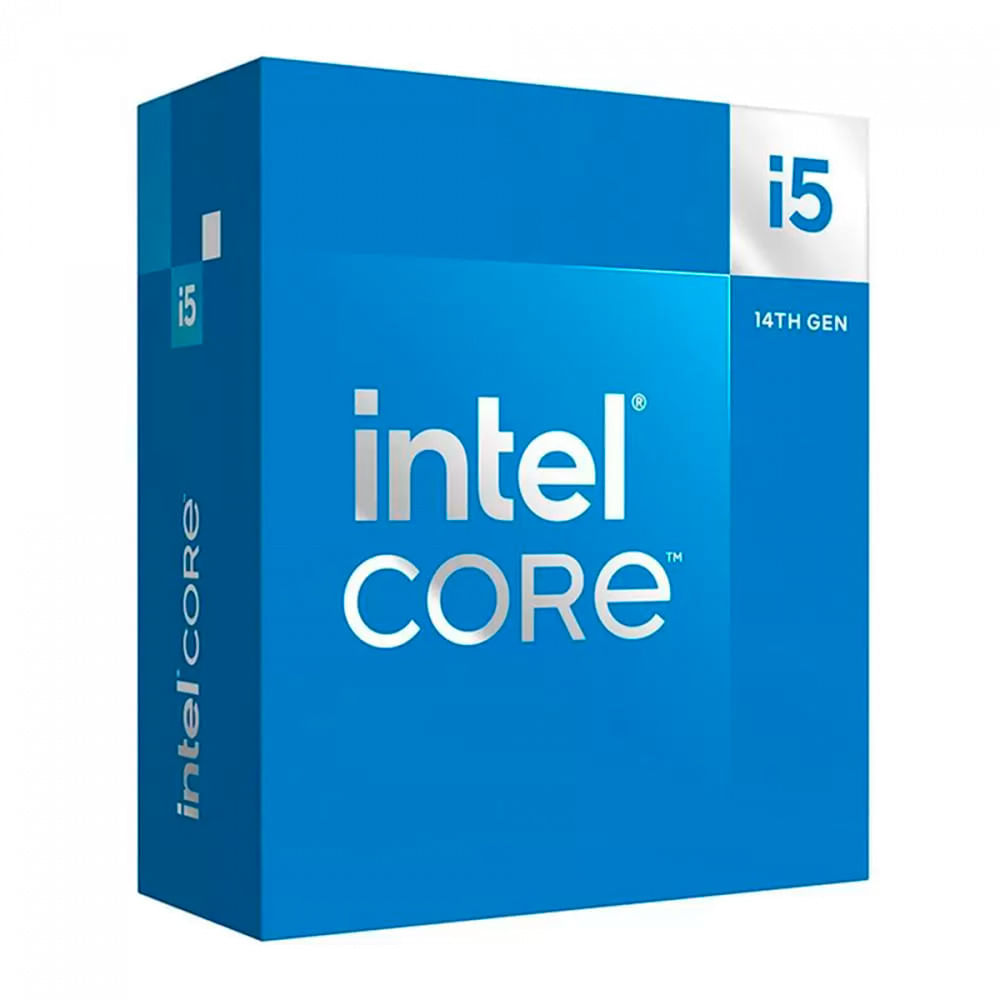 Processador Intel Core I5-14400 20MB 3.5GHz - 4.7GHz LGA 1700 - BX8071514400 Azul