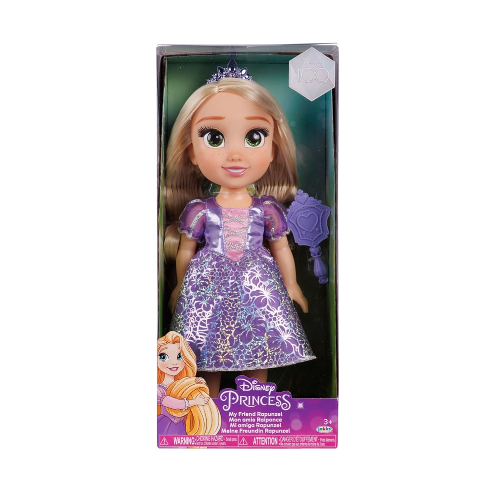 Boneca Princesas Disney Articulada Rapunzel Multikids - BR1919 BR1919