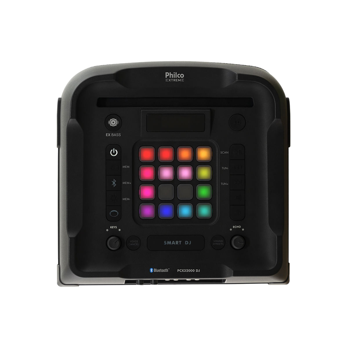 Caixa de Som Amplificada 2400W Philco PCX32000 DJ Extreme Bivolt