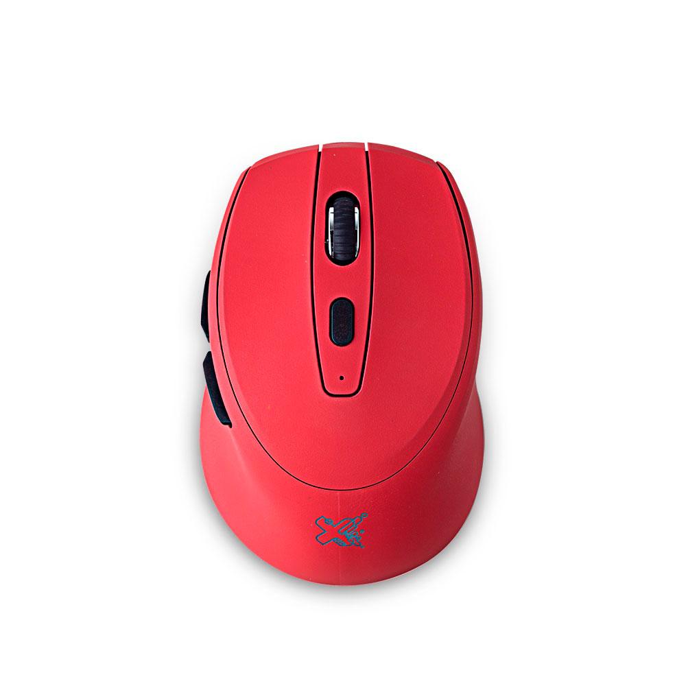 Mouse sem Fio USB 1600DPI Oriente Maxprint Vermelho