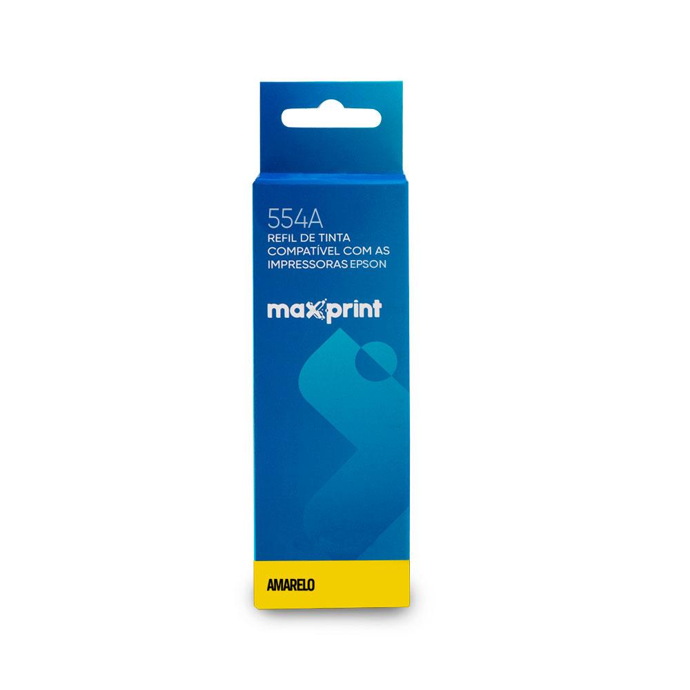 Refil de Tinta Maxprint para Impressoras Epson 544A Amarelo