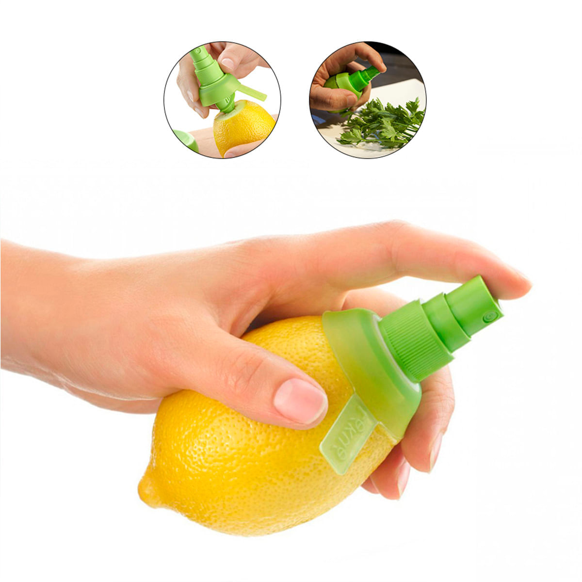 Borrifador Limão Salada Spray Cítrico 2 Peças Drink Prana